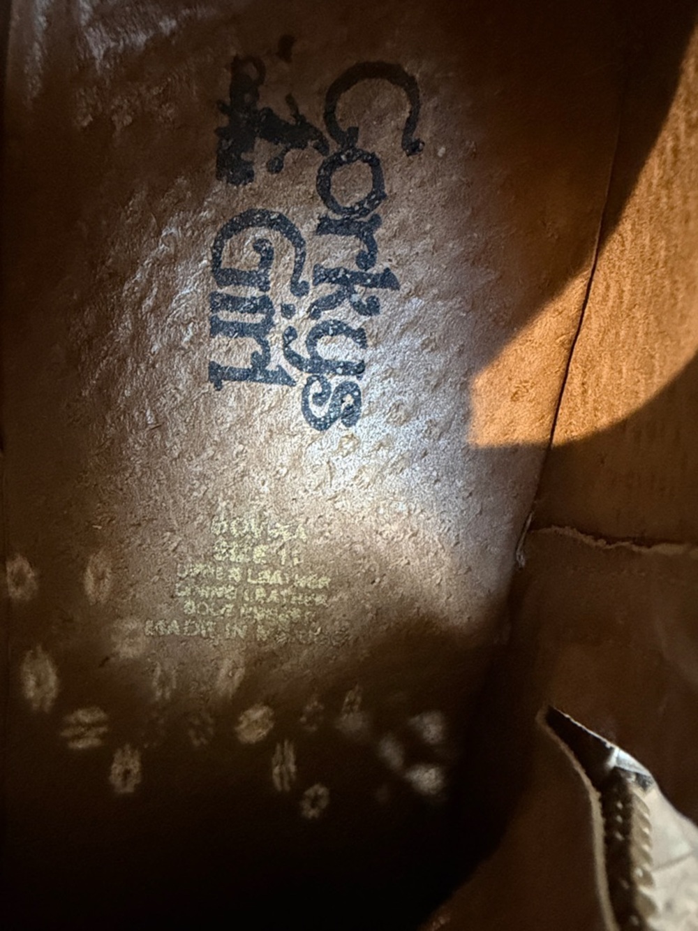 Corkys Brown Perforated Ankle Boots - Picture 8 of 8
